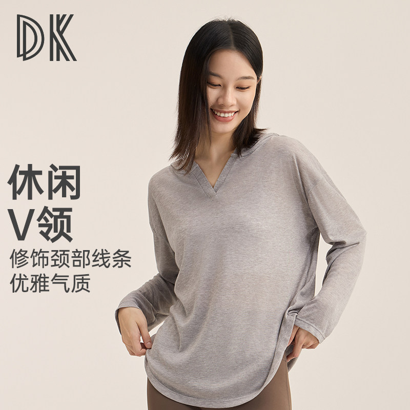运动跑步上衣时尚宽松连帽长袖罩衫休闲健身训练瑜伽服薄款6233