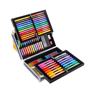 mobee画笔套装礼盒儿童画画工具女孩子绘画美术小学生专用水彩笔