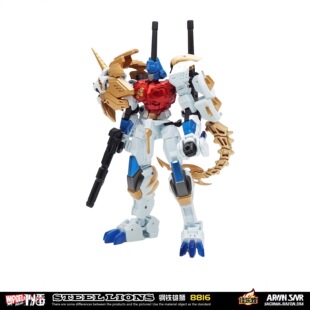 变形玩具钢铁白狮擎天司令狮王指挥官金刚男孩礼物模型成品佳乐煌