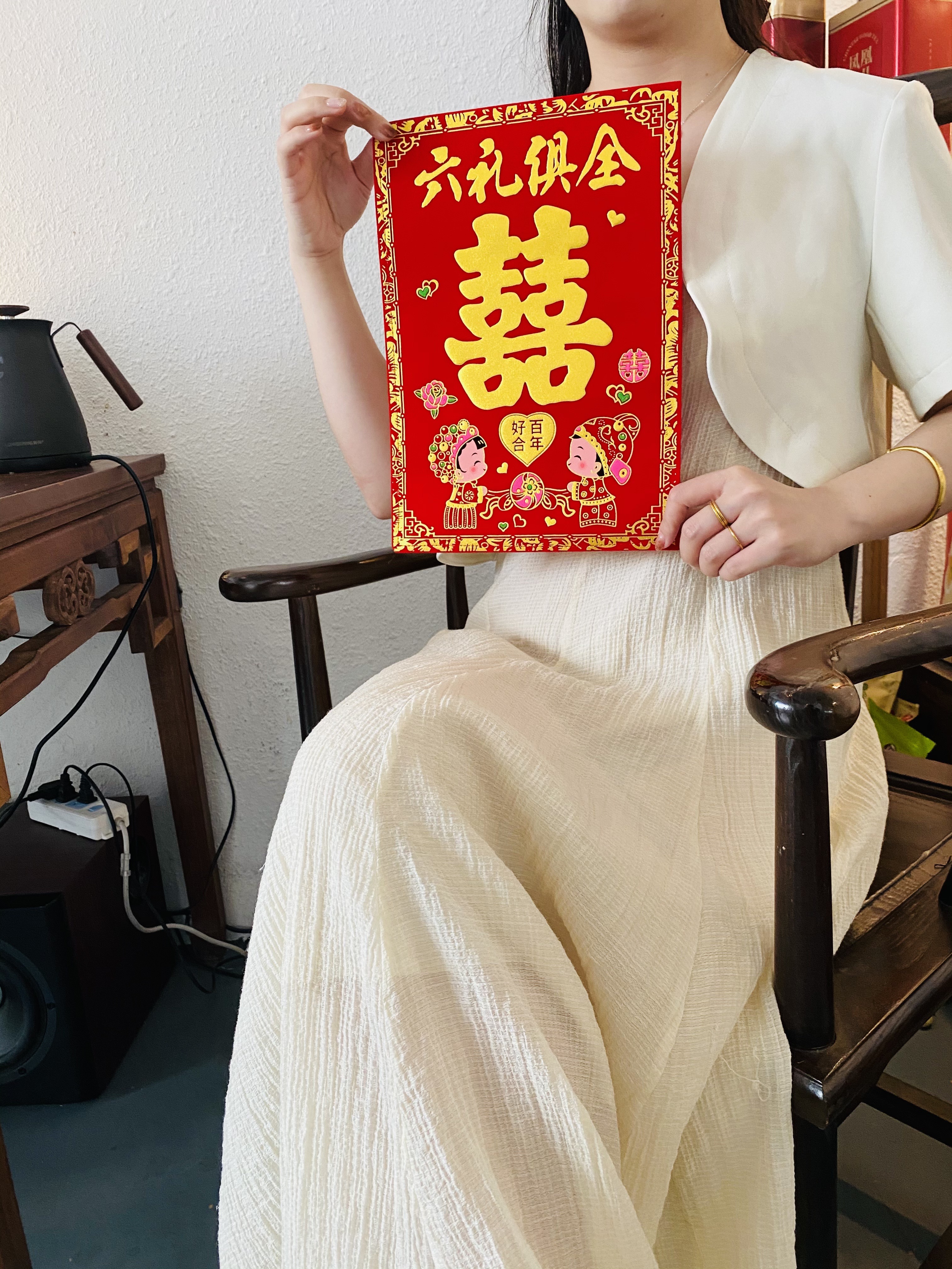 婚庆用品结婚利事封聘金袋可装6-10万超大万元红包十万元聘礼回礼