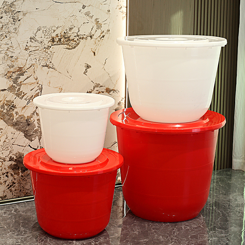 新工业超大水缸家用储水大桶加厚桶圆桶带盖加厚耐用备用桶蓄水桶