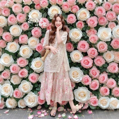 2025夏季穿搭镂空蕾丝上
