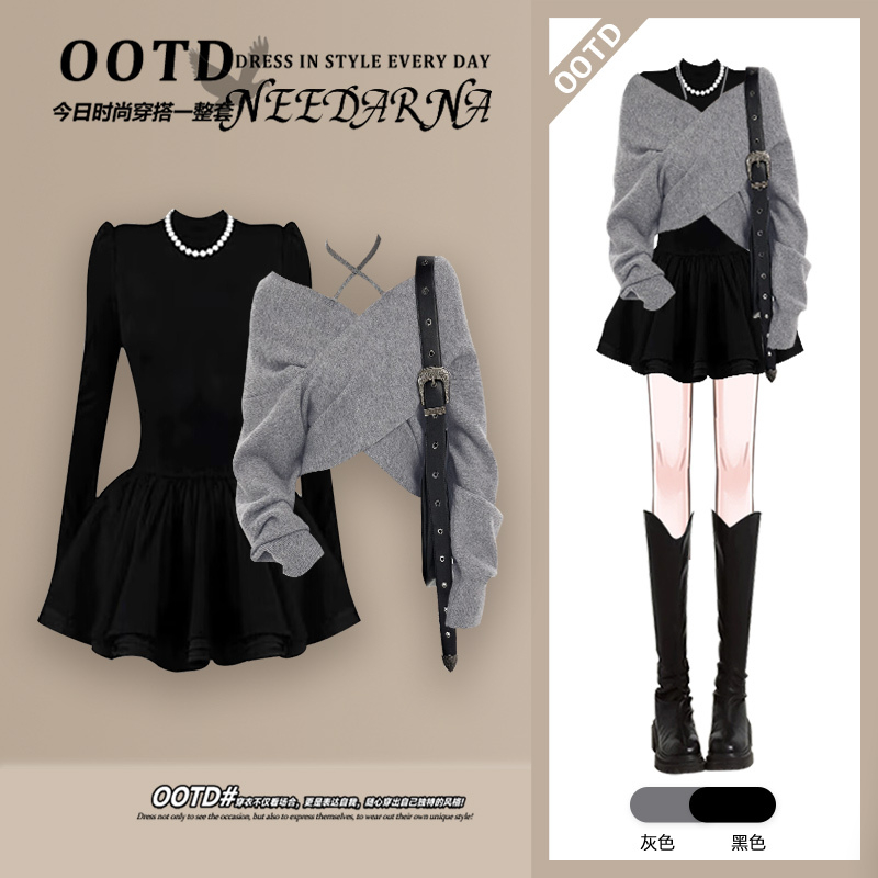 miu里气秋冬装一整套ootd