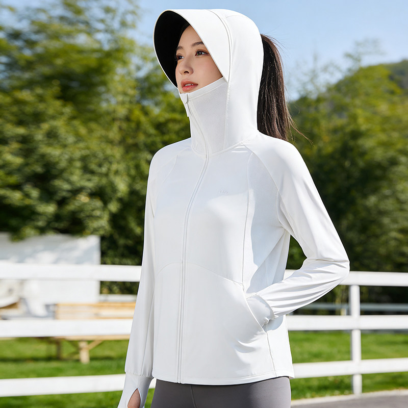 蕉下宽松防晒衣女AL417凉感冰丝透气户外防晒服防紫外线海边外套