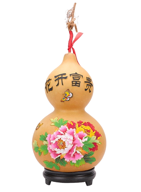 大葫芦摆件玄关工艺品真葫芦
