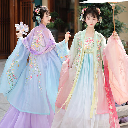 唐制汉服女成人套装2026新款古装