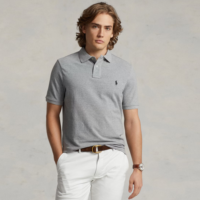 POLO RALPH LAUREN拉夫劳伦小马标Polo衫男修身纯棉翻领短袖T恤夏