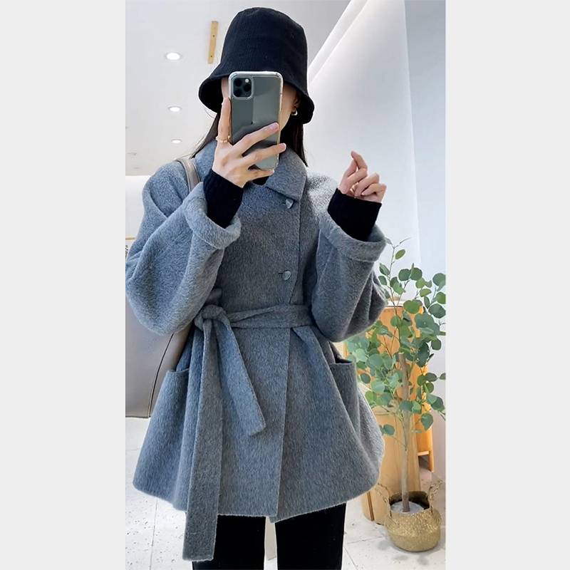 秋冬季女装2024年新款气质名媛高端温柔小香风高级感紫色毛呢外套,女装/女士精品,短外套,淘宝优惠券,粉丝福利购,淘宝优惠卷