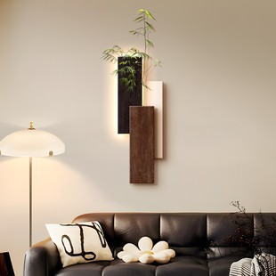 中古风电视背景墙装饰画客厅壁饰墙面挂件复古餐厅玄关造景壁画