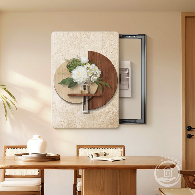 2025新款实木电表箱装饰画