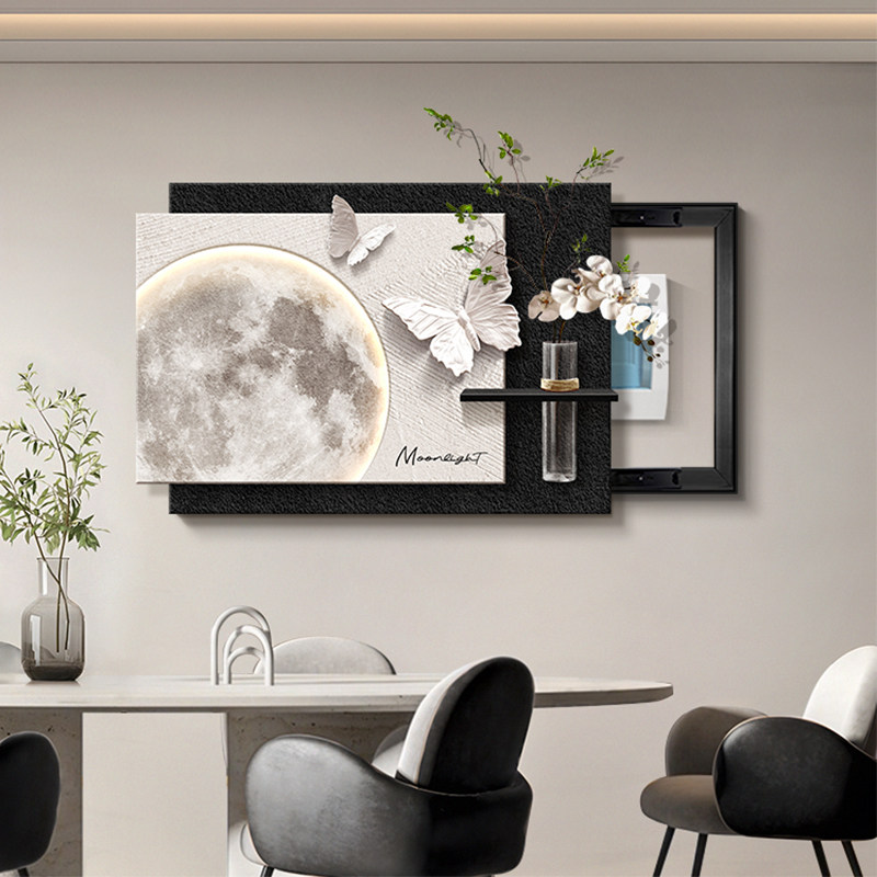 现代轻奢电表箱装饰画2025