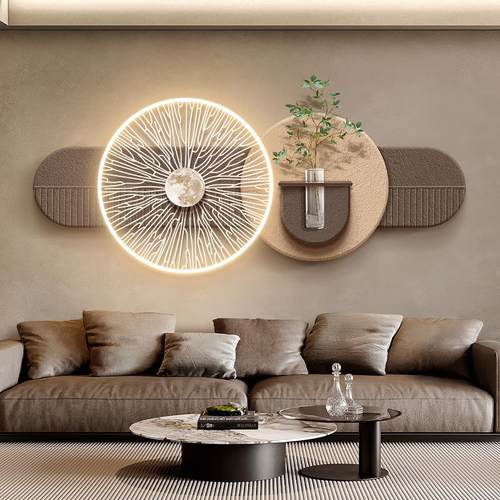 水培绿植客厅装饰画新款轻