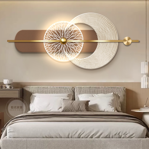 卧室意式极简轻奢卧室装饰画