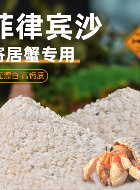 包邮包活懒人宠物寄居蟹专用沙
