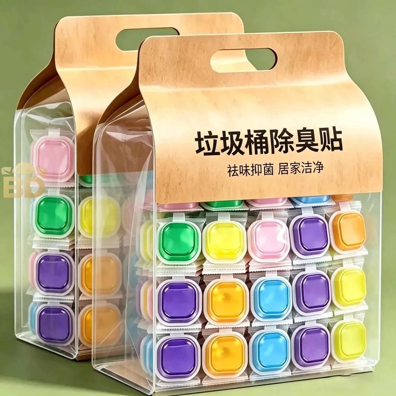 垃圾桶除臭除味贴厕所垃圾桶防臭贴卫生间垃圾桶除味留香香薰神器