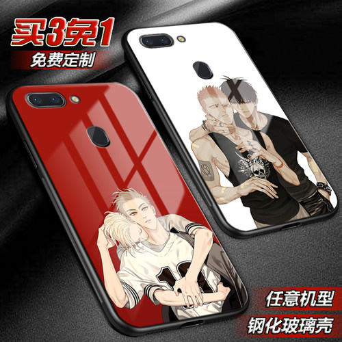 19天贺天适用oppor15莫关山reno10x见一展k3玻璃A8正希9手机壳a11