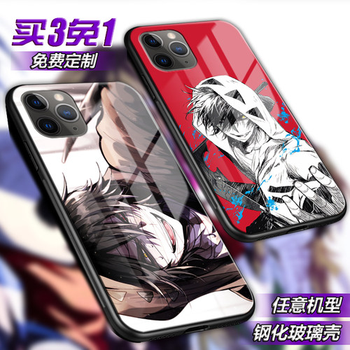 杀戮天使ray zack情侣适用iphone16pro15苹果14promax磁吸XsMax玻璃11潮78手机壳13mini 12三星a56a36a16s25u