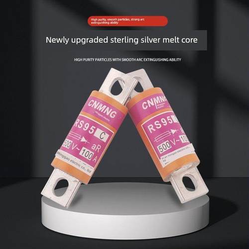 快速保险丝制造商直流保险丝Rs95Cac500V200A175A圆管螺栓连接保