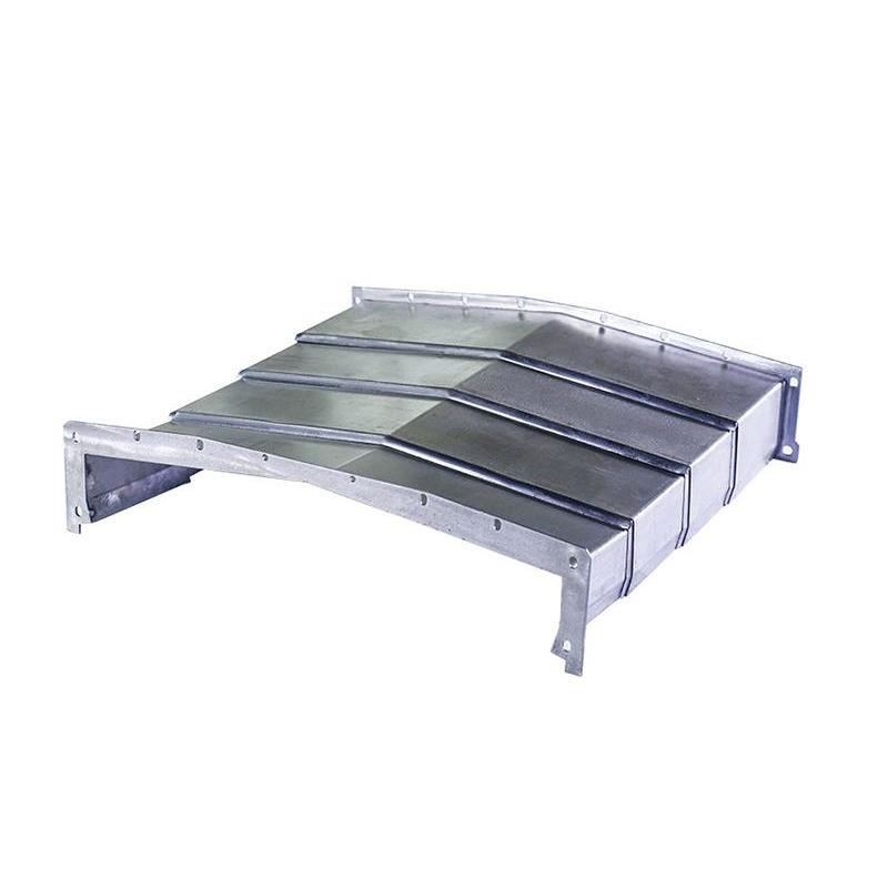 不锈钢防铁屑钢板防护罩伸缩式导轨防护罩耐磨机床护罩850护板