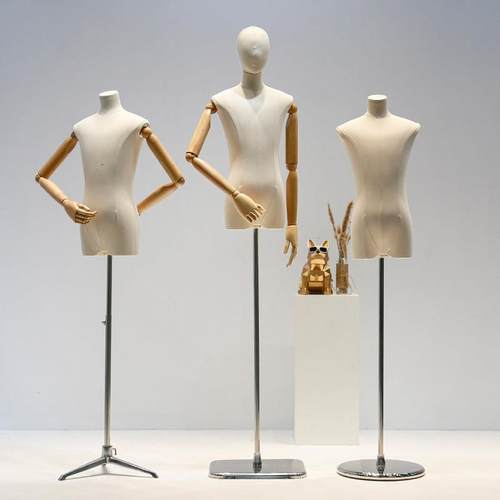 大童装店青少年儿童模特道具半身人偶人台男女衣服模特展示架全身