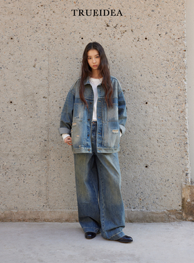 trueidea25秋冬 重工牛仔套装