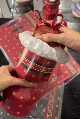 材料平安夜手工diy礼物送女友创意氛围感圣诞节平安果花束包装