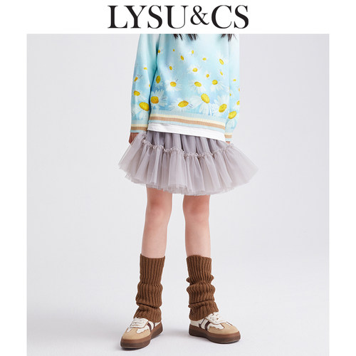 LYSUCs女童半身裙tutu蓬蓬裙纱裙