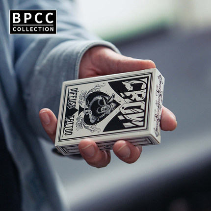 BPCC 乌鸦牌 Crow Deck 复古花切魔术纸牌 培根扑克