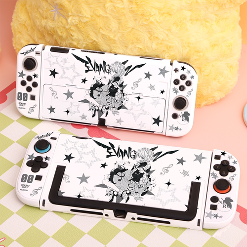 任天堂Switch2保护壳OLED硬壳分体底座全包防摔可爱EVA凌波丽外壳