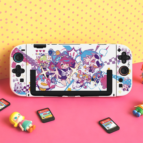 任天堂Switch2保护壳OLED硬壳分体底座全包防摔拓麻歌子2磨砂肤感
