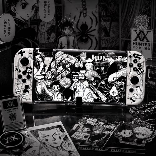 任天堂Switch2保护壳OLED硬壳分体底座全包防摔古早全职猎人痛壳