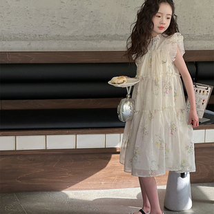 大童流行精致夏潮简约新款 甜美连衣裙夏季 洋气超仙生日气质舒服