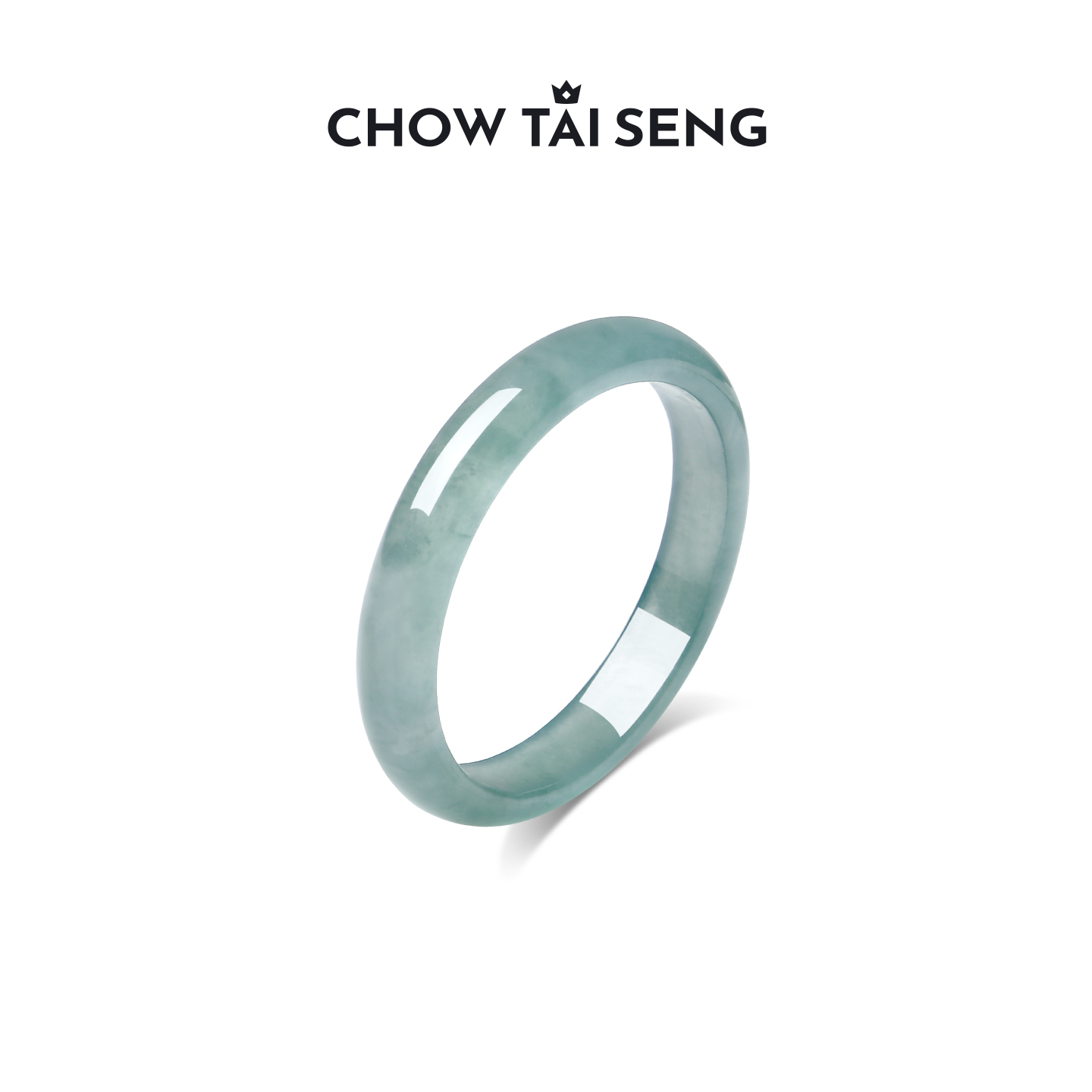 周大生翡翠戒指食指戒玉石平安国风高级感指环妈妈生日礼物送长辈