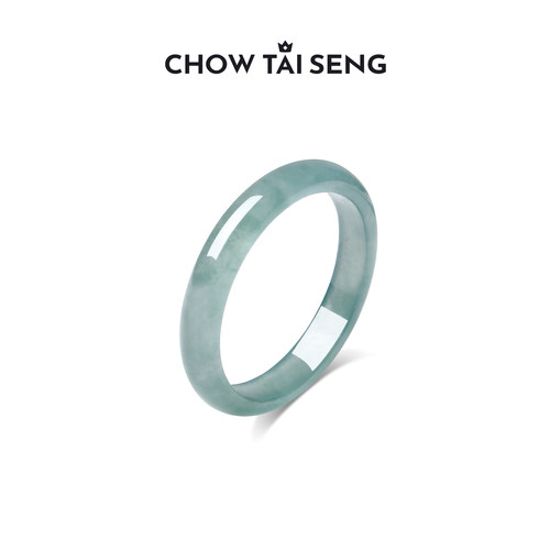 【圣诞礼物】周大生翡翠戒指玉石