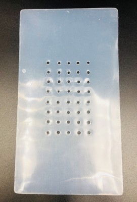 手机维修液晶屏幕分离机防滑垫硅胶垫高温胶垫真空带孔隔热垫加厚