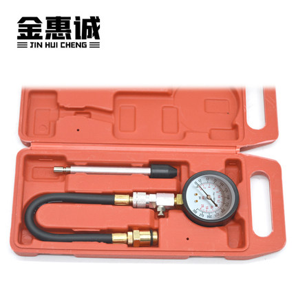 汽车缸压表气缸压力表汽缸压力检测工具两用多功能压力表单杆324