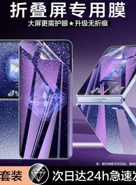 适用荣耀MagicVFlip2手机膜蓝光CLE-AN00钢化水凝膜HONOR magicv flip2外屏膜vfilp2防窥折叠屏小屏幕保护flp