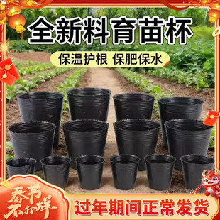 育苗杯营养钵育苗盆营养杯种植袋黑色农用抗老化加厚营养袋育苗袋