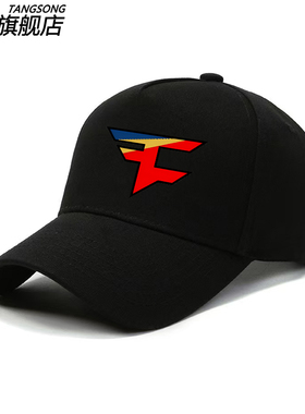 FaZe战队游戏CSGO比赛帽子男女鸭舌帽户外骑行2026新款休闲棒球帽