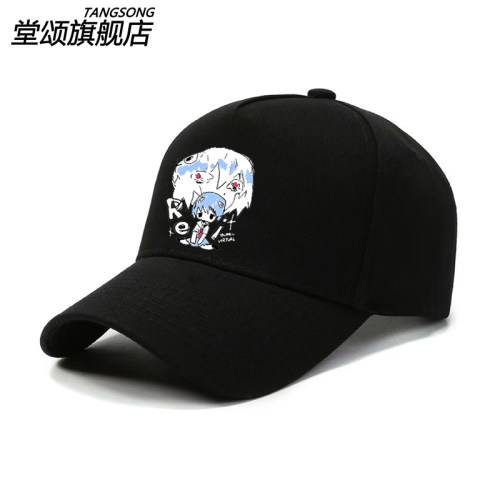 日系va卡通动漫绫波丽联名棒球帽