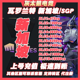 Valorant瓦罗兰特 SGP新加坡服 VP特务