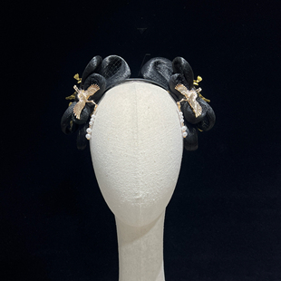 桃李杯古典舞蹈剧目飞鸟髻艺考独舞舞台演出表演头饰发饰