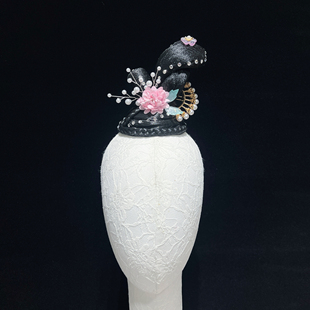 古典舞蹈剧目玉灵儿独舞艺考舞台演出表演古装汉服假发头饰