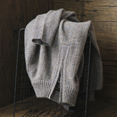 保暖针织衫 100%羊毛衫 男半拉链重磅加厚半高领纯羊毛毛衣冬季 打底