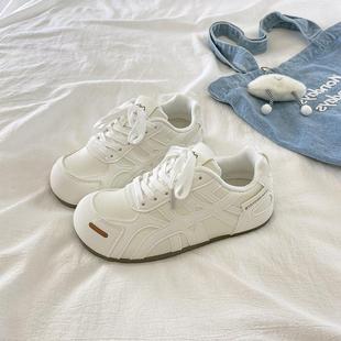 子女2港025秋潮季 鞋 新款 风运动小众休闲板鞋 百搭白鞋 复小古德训鞋