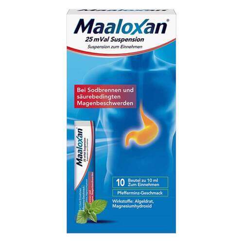 现德国Sanofi胃部口服液Maaloxan保护胃粘膜舒缓胃灼热胃酸胃不适