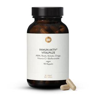 德国AHCC免疫力胶囊HPV丙毒sunday灵芝白桦茸姬松茸香菇菌丝多糖