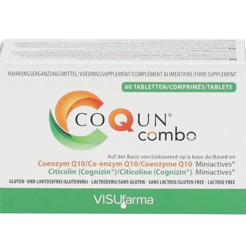 现 德国CoQun combo眼睛压力高/青光/视网膜神经细胞膳食补充胶囊