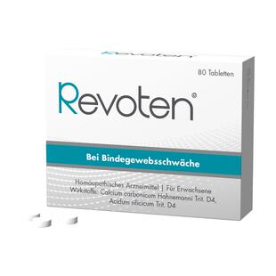 德国Revoten皮肤结缔组织增强80片皮肤松弛下垂双下巴大象腿 现货
