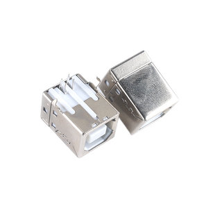 打印机USB接口 BF90度 方口 B母 BF USB数据接口 D型口 USB插座
